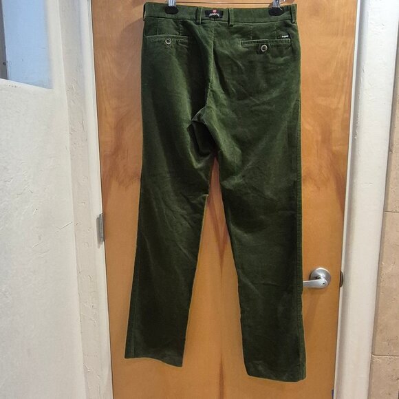 Bugatti 1040 Green Corduroy Pants Chino Style - Picture 9 of 16
